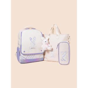 [백화점출고] 빈폴 키즈 신학기 책가방 토끼 체크 클래식 세트 아이보리 여아 어린이 학생 가방 초등학생