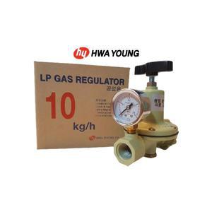 화영 10kg LPG 중압조정기 HYRM-10 엘피지 가변조정기/가스토치용