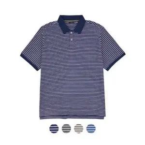 [앤드지] 스트라이프 반팔 카라티_BLD2TT1801