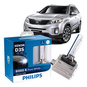 뉴 쏘렌토R (2012~2014) 필립스 제논 Pure White 울티논 6000K HID D3S Ultinon 순정형 HID 전조등 낱개