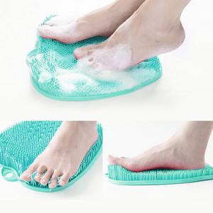 실리콘발닦개 발가락브러쉬 발닦아주는 실리콘 기구 미끄럼방지 발샤워 지압닦기