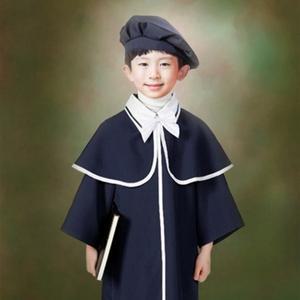 어린이집 유치원 졸업가운 학사모세트 (고급형)