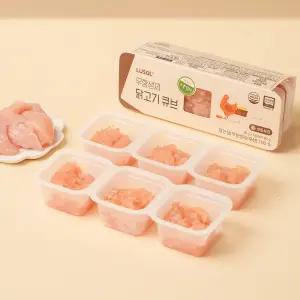 [G][루솔] 무항생제 닭안심 다짐육 큐브 1팩 (180g)