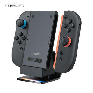 겜맥 닌텐도 스위치2 NS2 조이콘 LED 충전그립& 스탠드 슬림핏