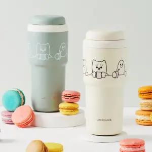 락앤락 짐승친구들 텀블러 480ml 캐릭터 보온보냉