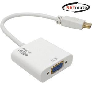 NETmat내추럴e HDMI to VGA 변환컨버터(음성지원)