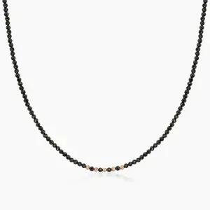 빠른배송)  14K 18K 이태리 컷팅볼 스피넬 목걸이