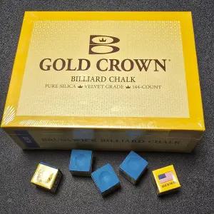 브런스윅 골드 크라운 초크 당구쵸크 1박스(144개입)