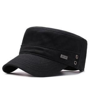 (블랙) 영문 장식 기본 스타일 4컬러 패선 군모 모자/밀리/터리/남성/야구/군모자/군인/남자/캡모자/겨울/