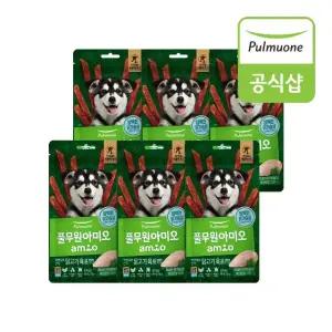 풀무원아미오 강아지 자연담은간식 닭고기 육포 유산균 PLUS(50g) x 6개
