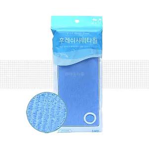송월 후레쉬 샤워타올 하늘 1개 I 거품타올 샤워타월 목욕 때타올