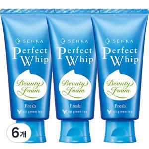 센카 퍼펙트 휩 프레시 클렌징 폼 100g x 6개