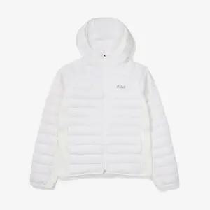 [휠라](광주신세계)[FILA] 후드 우븐 다운 경량패딩자켓 (FS2DJF4251F_OWH)