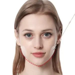 얼굴 리프팅 테이프 처진 볼살 페이스 탄력 브이라인 스티커 패치 리프트 교정 주름 턱선