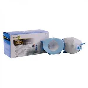 크린탑 안면부 여과식 보형물 방진마스크 C750V (1급)