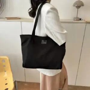 빅사이즈 심플 가방 쇼퍼백 나일론 장바구니 베이직 토트백