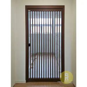 [바른도어]22번 초슬림유압 싱글스윙중문 간살형 영림pwt1200-1 투명강화유리a