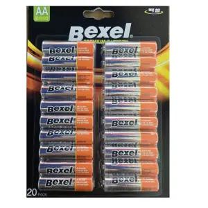 벡셀 알카라인 프리미엄 건전지 AA 20개입