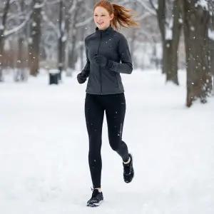 테슬라 여성 기모 레깅스 하이웨이스트 런닝 사이클 포켓 긴바지 베이스레이어 TM-XUL87