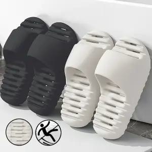 물빠짐 욕실화 폭신폭신 쿠션 슬리퍼 EVA 논슬립 미끄럼방지 화장실 거실화