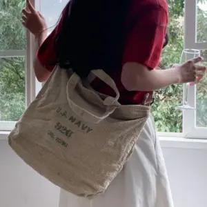 데일리 여성 코듀로이 가을 겨울 에코백 모던보스턴백 데일리보스턴백 심플 모먼트