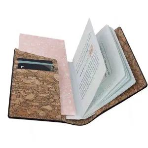[콩심팥심]코피 코르크 여권지갑 20x13.5cm 1p 케이스 패스포드 가죽여권케이스
