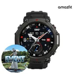 어메이즈핏 티렉스3 프로 48mm 스마트워치(T-Rex3 Pro) 블랙 + (특별 이벤트 행사중+액정필름)- ISK