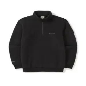 스노우피크 폴라텍 반집업 맨투맨 BB S24WMTZT74 BK DK FG