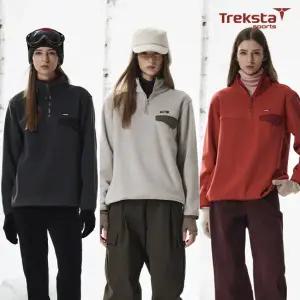 [Treksta Sports] 트렉스타 25FW 여성 마운틴 쉐르파 양면 플리스 3종 세트