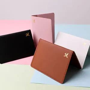 레더 트레블 슬림 여권지갑