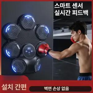 뮤직복싱기계가정용 트레이닝 검정색 가정용 표적 디지털 그레이리빙 디스