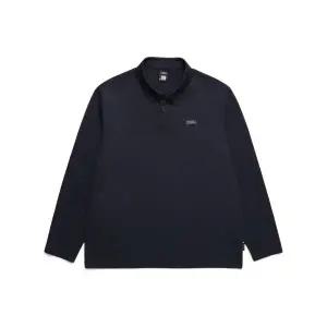 내셔널지오그래픽 NATIONALGEOGRAPHIC N243MPL310 어반 시티 무봉제 긴팔 카라티 DEEP SEA NAVY N243MPL310