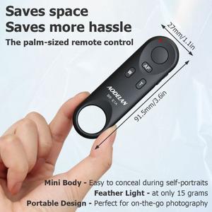 AODELAN 무선 셔터 릴리즈 Canon EOS R10 R8 R7 R6 R5C R3 R M50 M6II G5XII T7i SL2 SL3 200D 250D, BR-E