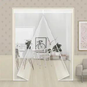 현관용 방풍비닐 방풍비닐커튼 우풍차단 현관바람막이 거실 베란다 자석커튼 중문방한