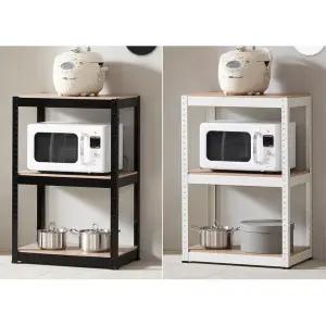 밥솥 오븐 전자렌지 보관 3단 틈새선반 다용도실 튼튼한 고릴라랙 팬트리 베란다 조립식앵글