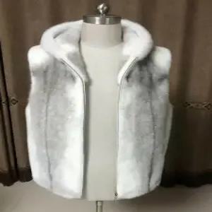 겨울 남성 밍크 조끼 털 고급