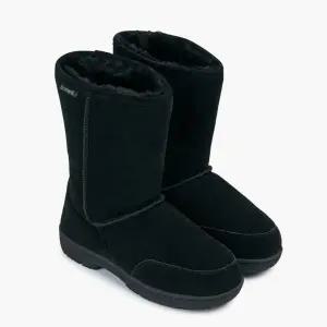 [롯데백화점]베어파우 [여성] MEADOW SHORT 메도우 숏 2.5CM 소가죽 양털 미들부츠 블랙 604001RD-W