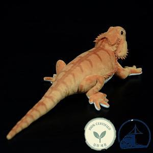 46cm  시뮬레이션 Pogona Vitticeps 도마뱀 현실적인 인형 봉제 장난감 소프트 Agdae 동물 모델  용품