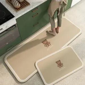 엠로트 호텔 화장실 현관 욕실 주방 발매트 아기곰 규조토 소