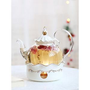 세트 티워머 티포트 앤틱 일식 티워머세트 차주전자 찻잔 화로 다관 왕관 다도