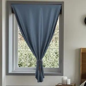 간편 셀프 암막 커튼 거실 패브릭 암막 커튼 햇빛 방풍
