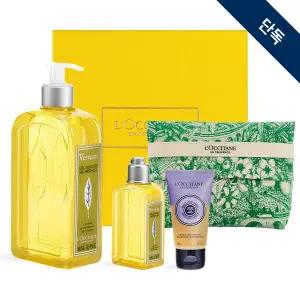 [록시땅](강남점)[기프트] 버베나 샤워 젤 500ml 세트 (+디럭스 2종+파우치)