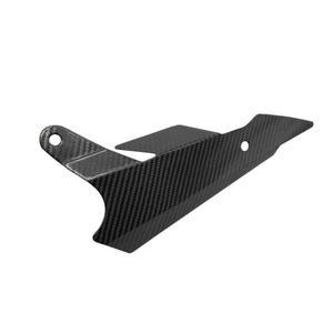 실제 탄소 섬유 페어링 배기 파이프 커버, 스즈키 GSX-S1000 1000F 오토바이 개조, 2015-2023 에 적합