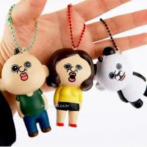 [하프클럽/]귀여운 캐릭터 데일리 스퀴시 굿즈 클래식 키링 가방