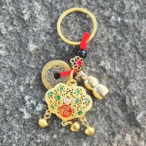 [하프클럽/]행운 부적 데일리 전통 방울 클래식 키링 액막이 재물