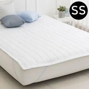 [하프클럽/]마이크로화이바 화이트 패드 밴딩 싱글 마임