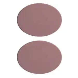 블루마마 실리콘 유아 식기 뚜껑 간식 접시 핑크 X2