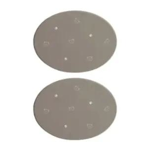 블루마마 유아식기 귀여운 실리콘 그릇 베이지 X2