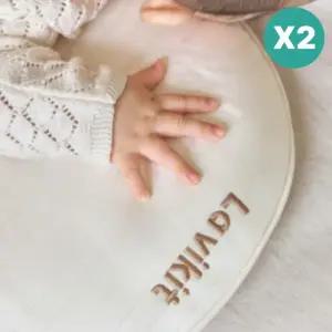 라비킷 라이너 두상 짱구 베개 면 커버 세트