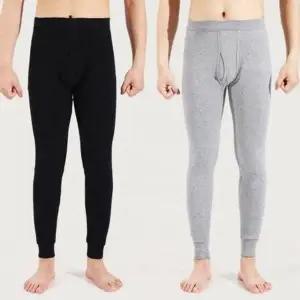 [하프클럽/]남자 바지 내복 내복 레깅스 2색 스판 기모 내의